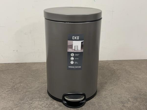 EKO prullenbak Serene 20L platinum