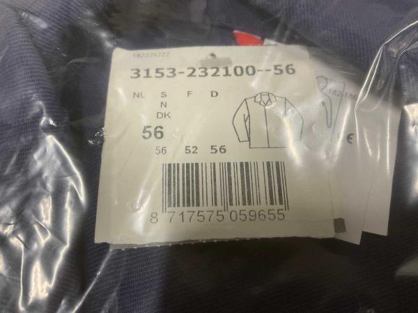 Havep werkjas donkerblauw maat 56