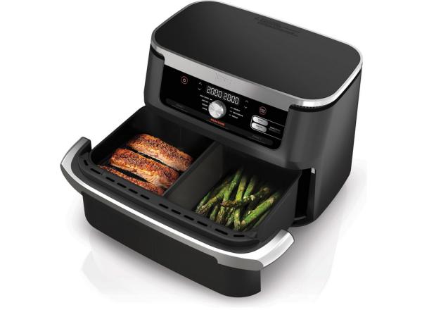 Ninja Foodi AF500EU Mega Dubbele Airfryer XXL - 10.4 Liter