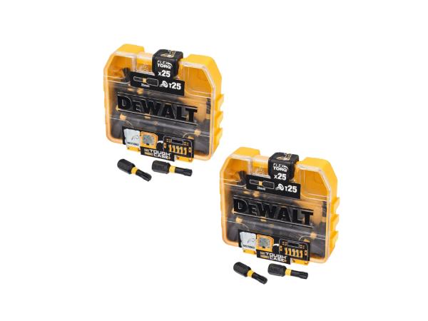 2X DeWalt DT70558T Torx 25 25-delige Schroefbitsset