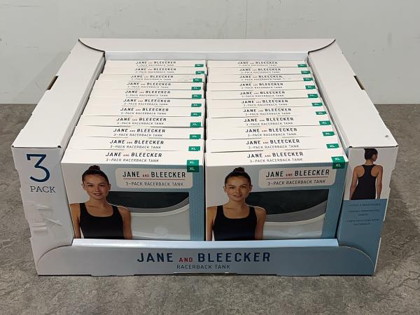 Jane and Bleecker sporttop maat XL 22x 3-pack Racerback