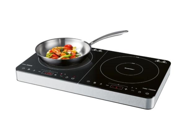 SWITCH ON Dubbele inductiekookplaat - 2 Kookzones - 3500W