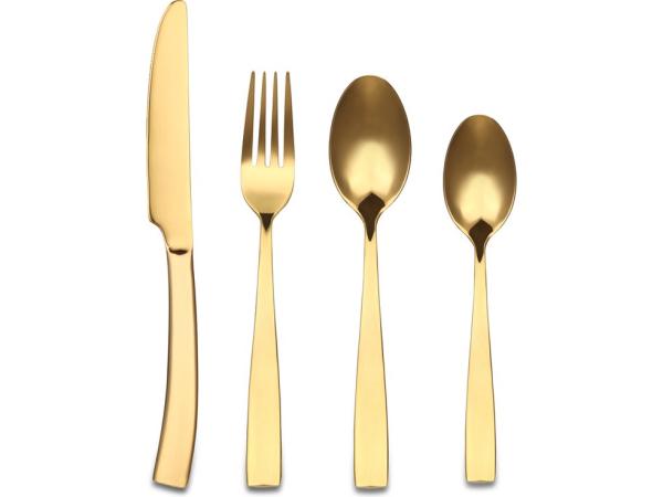 Bestekset goud 24-delig