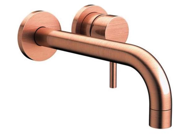 Nobili afdekset wastafelkraan uitloop 20cm Tuscany Red