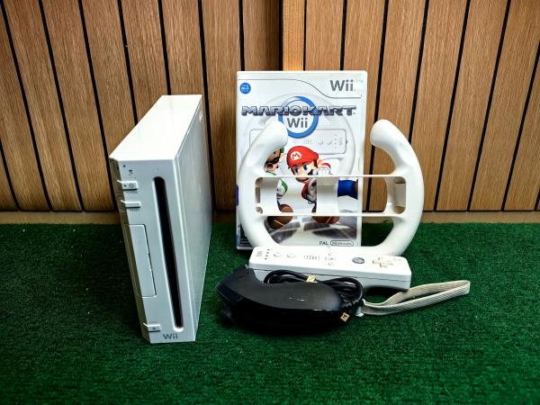 Nintendo Wii Mariokart Pakket - In Nette Staat