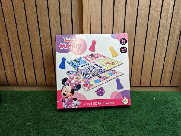 Disney Junior Minnie 2in1 Bordspel - Nieuw