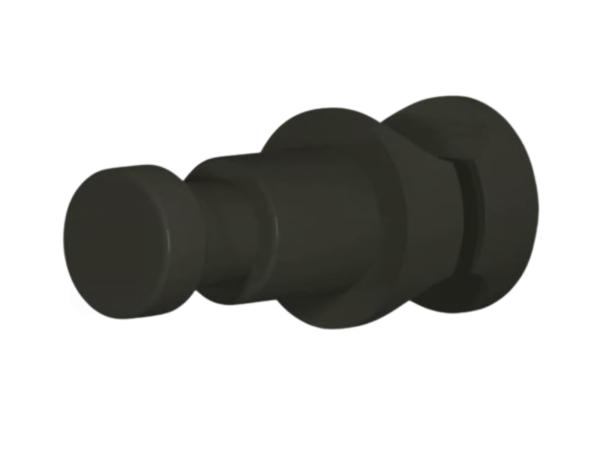 38x Beaux handdoekhaak voor radiator rond Rennes zwart