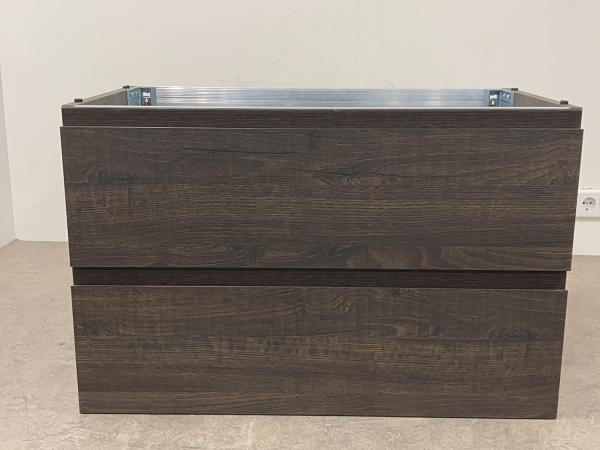 Hatria wastafelonderkast 78x50cm houtlook