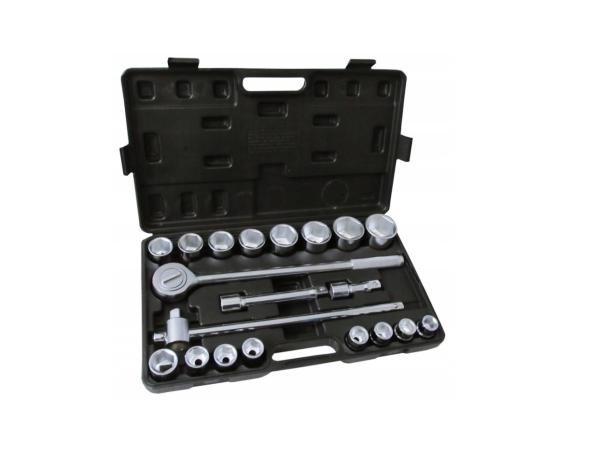 Boxer 21-delige Doppenset -19 t/m 50mm-CVS- Kunststof Koffer