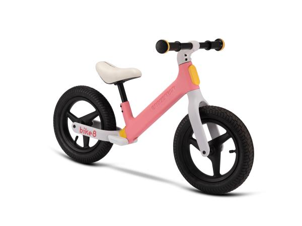 Bike8 SF1 Sport Loopfiets 2 - 5 Jaar Lichtgewicht Balance bike - Schokabsorberend Frame &amp; Anti-Slip Banden - Roze