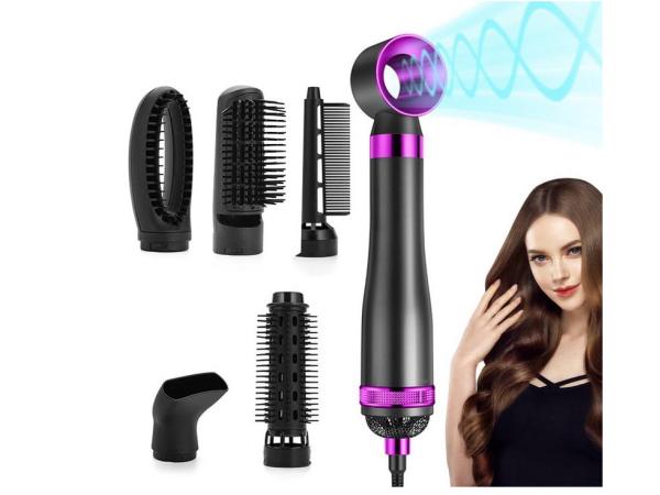 Ronde borstelföhn met warme lucht en 800 W