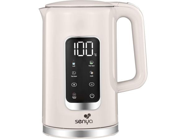 SENYA Elektrische waterkoker - 1,7L - Groot digitaal Display