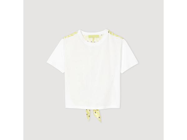 Sandro T-shirt met sterrenprint maat 1/36