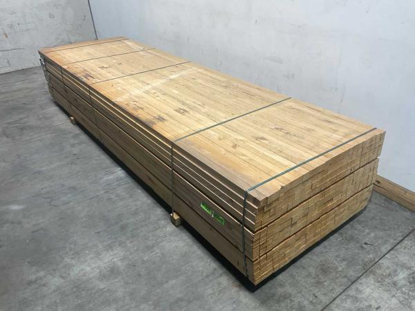 100x Grenen balk geschaafd 360x4,5x4,5cm