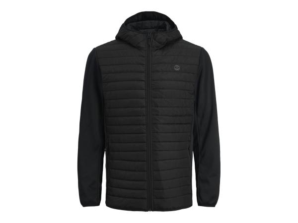 Jack &amp; Jones Multi Quilted Jacket Black - XL