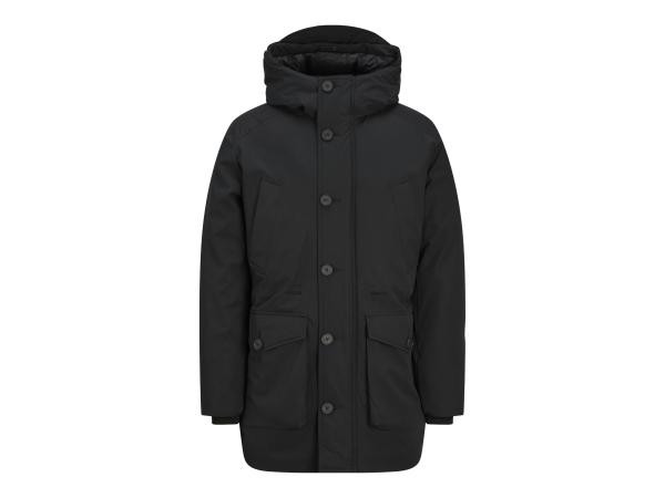 Jack &amp; Jones City Parka Black - XS