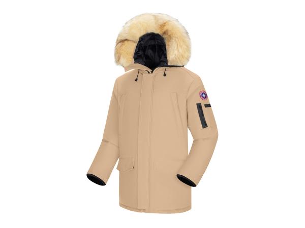 Subprime Parka Tommy Taupe Beige - S