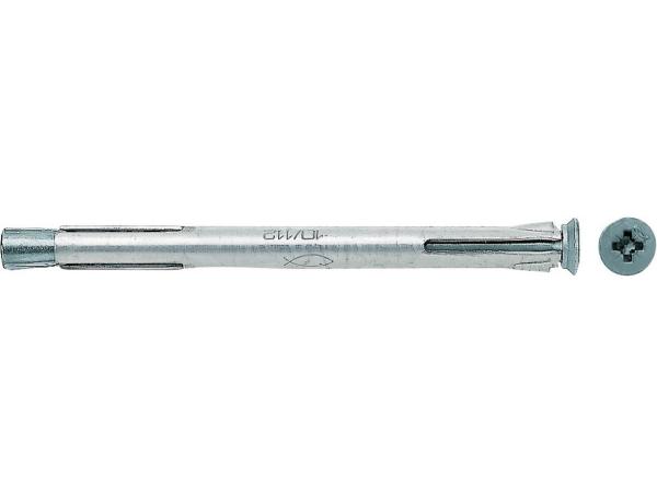 2x Fischer Kozijnplug met Schroef 72mm - Type F10M