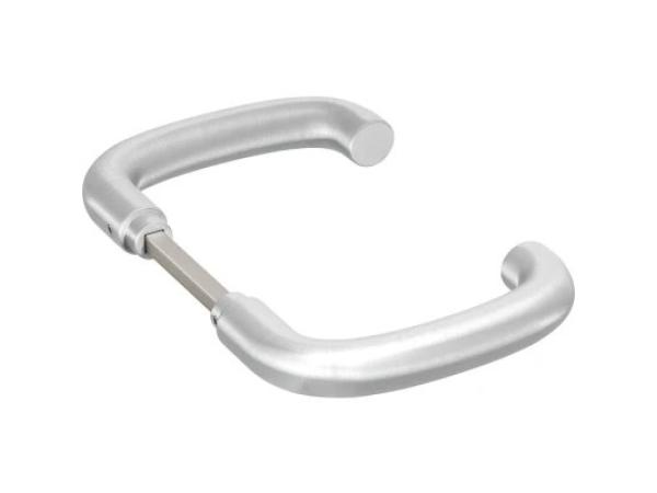 AXA deurkruk C - aluminium afwerking