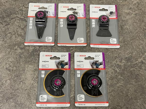 Bosch accessoireset multitool Starlock 10-delig