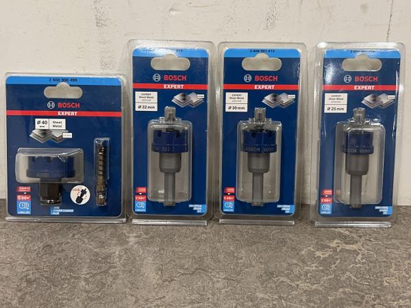 Bosch Expert gatzaag set 4-delig SheetMetal ø25-40mm