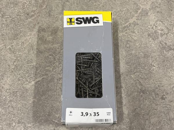 10x SWG snelbouwschroeven ø3,9x35mm 1000-pack