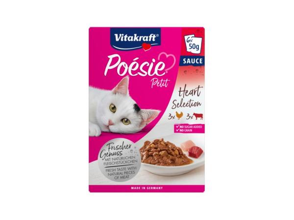 Vitakraft Poésie Petit Heart Selection - Kattenvoer 36x50 g