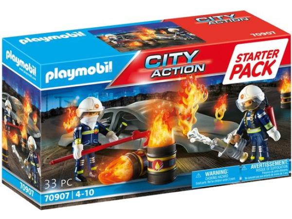 PLAYMOBIL City Action Starterpack brandweeroefeningen