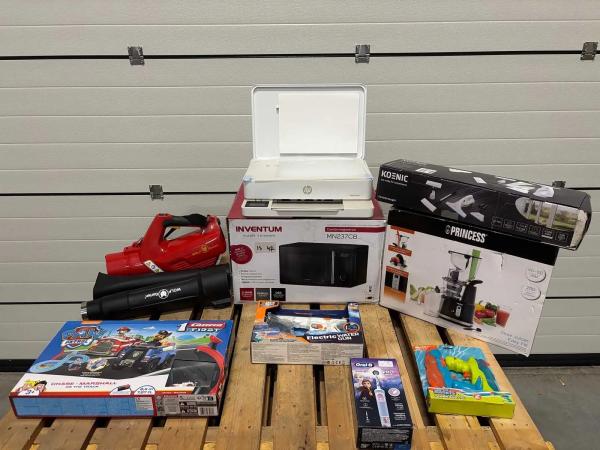 Verzendveiling | elektronica en mix partijen retourgoederen 