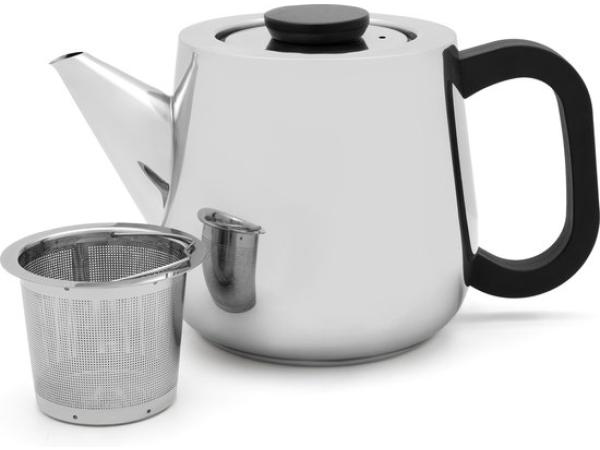 Theepot Bredemeijer Vasco RVS met Theefilter