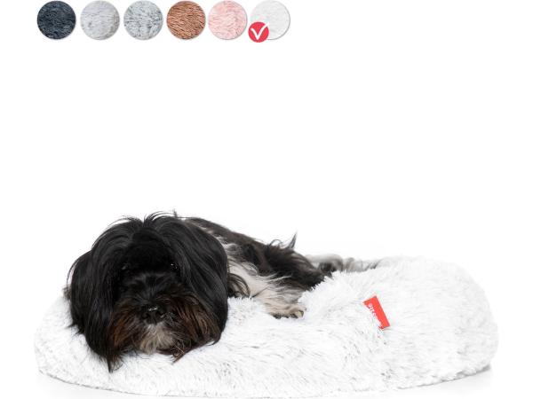 Snoozle Donut Hondenmand L - 70 cm - Ronde Hondenmand Wit