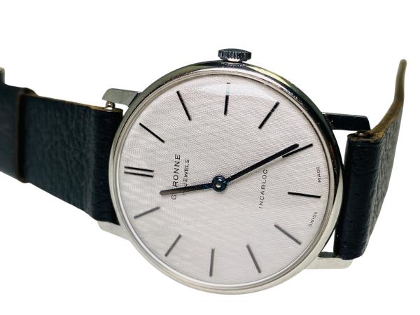 Zeldzaam Garonne | Vintage 17 Jewels Herenhorloge