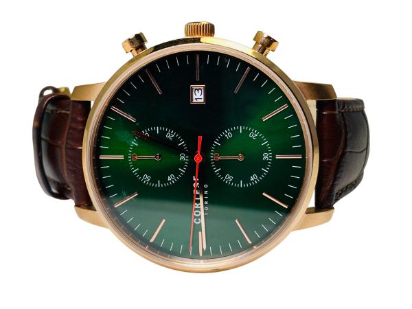 Cortese Torino | Groene Chronograaf