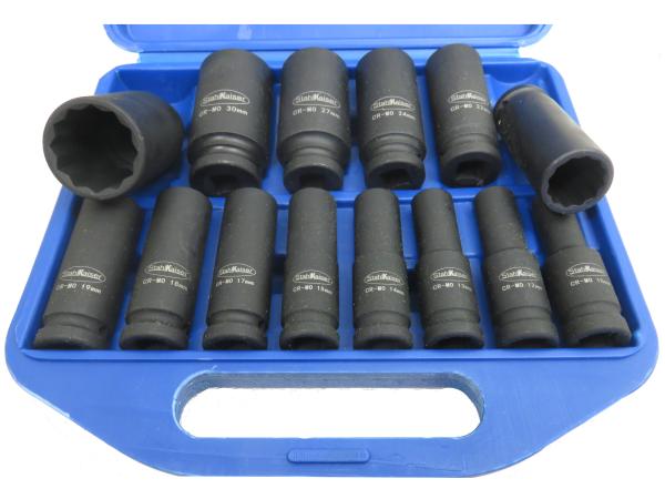 14 dlg lange Krachtdoppenset 1/2"