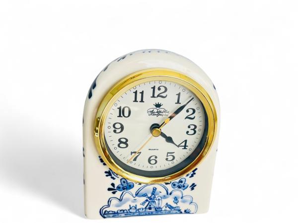 Royal Delft hand geverfd - Bureau klok 