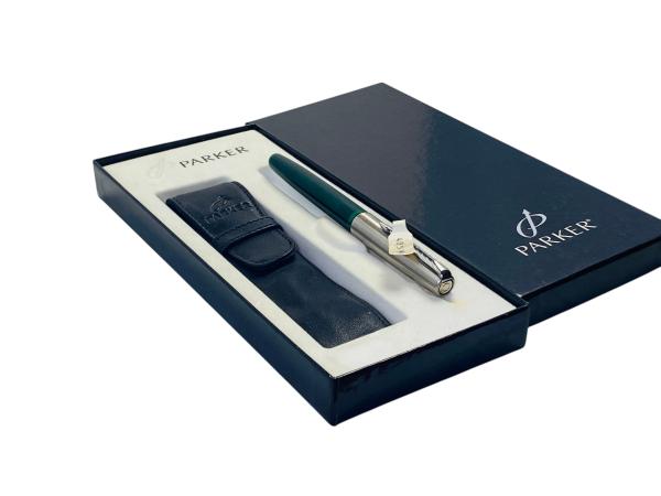 Parker | "Frontier" Rollerball met Lederen Etui