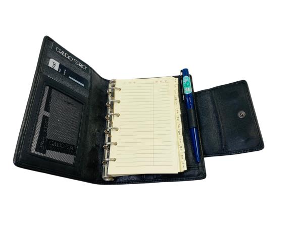 Parker '2000'| met Claudio Ferrici Lederen Pocket Organizer 