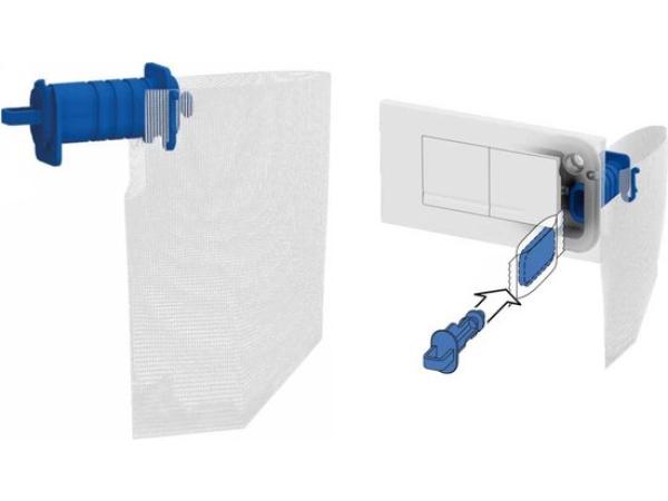 2x Ben Clean Blue toiletblokhouder voor BCF112 reservoir