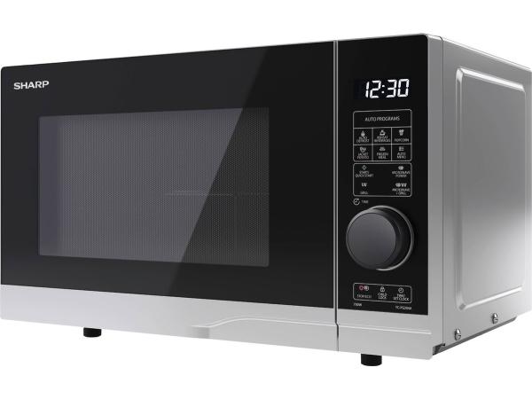 Sharp YC‑PG204AE‑S Magnetron – 20L – 700W – Solo – Zilver