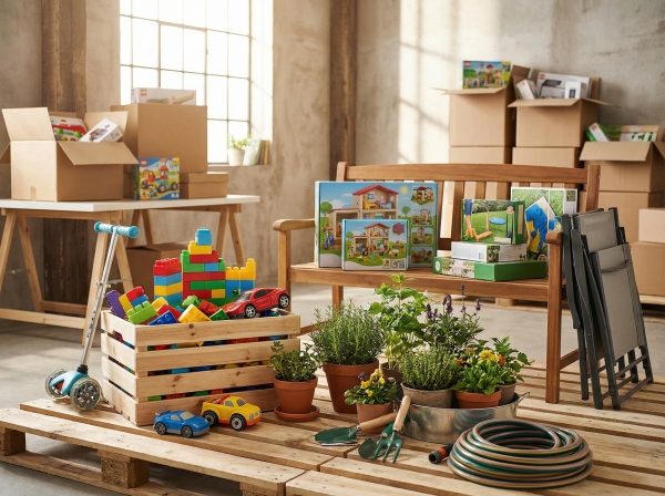 Verzendveiling Speelgoed en diverse Tuinartikelen