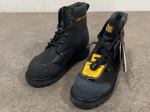 Wood World veiligheidsschoen maat 39,5 S3 zwart