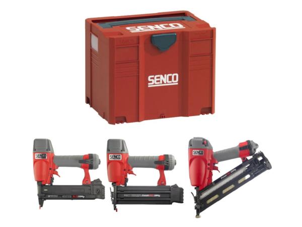 Senco tackersset 3-delig in T-Loc systainer