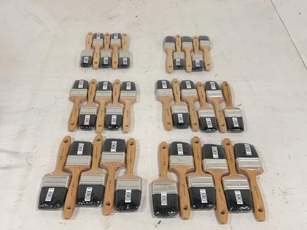 Verfkwasten diverse set 32-delig