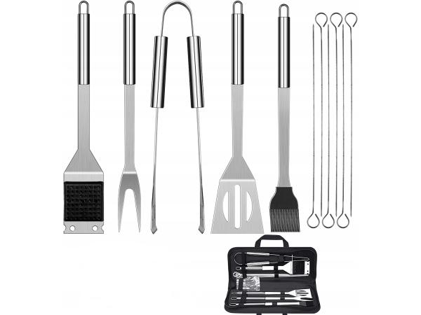 BBQ Accesoires Set - 10-delig - Barbecue Gereedschapset
