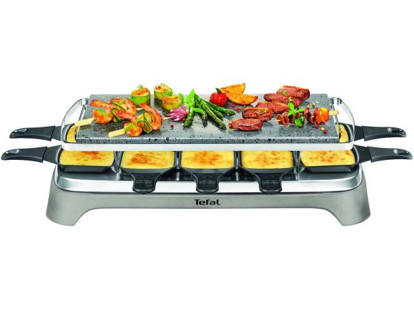 Tefal Inox & Design PR457B12 - Steengrill (Steen gescheurd)