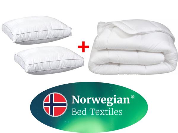 Norwegian Set - 2x Boxkussen + 1x Dekbed 240x200cm