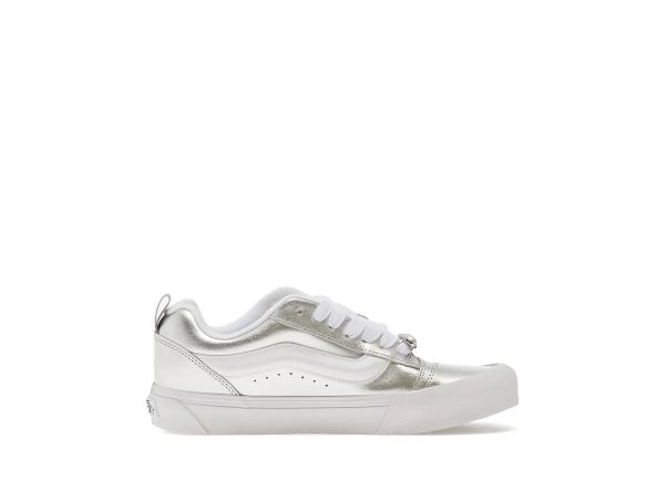 Vans VN000E9XSLV1 KNU Skool Metallic Leather Silver 42