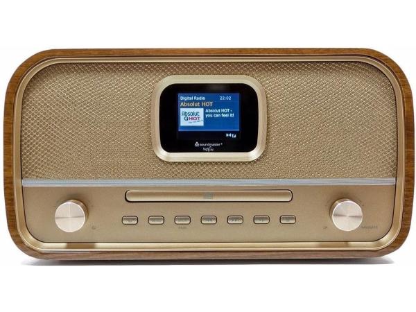 Soundmaster NMCDAB990GOLD - Stereo DAB+/FM-radio, CD Speler