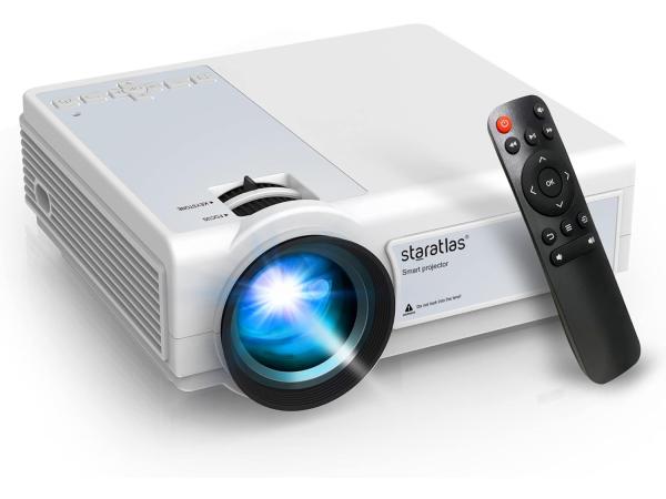 Mini Beamer 1080P Full HD| 5G WiFi|Bluetooth 5.1|40-200 inch