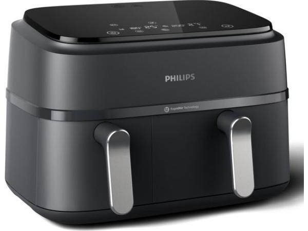 Philips 3000 Series Dual Airfryer - NA351/00 - Dubbele Mand